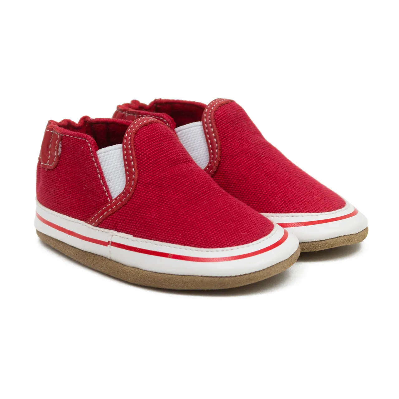 0-6mos Liam Basic Red Soft Soles