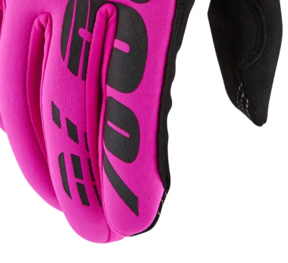 100% Brisker Cold Weather Glove  - Pink