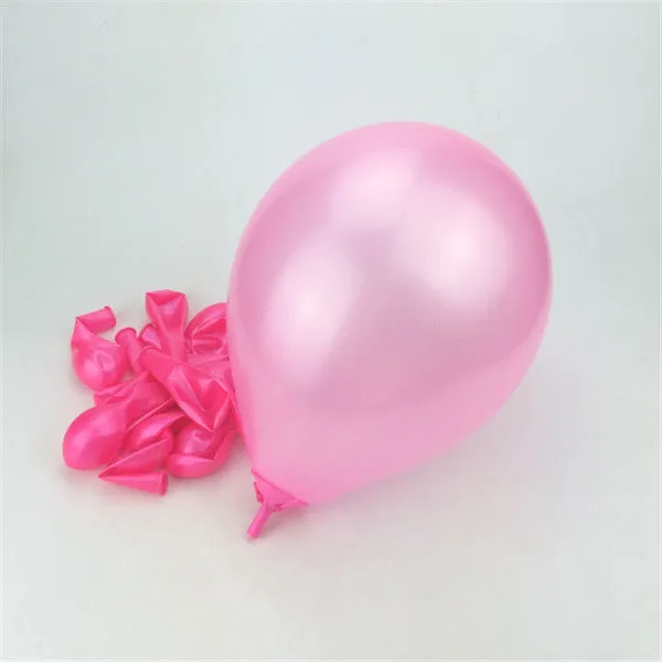 10pcs/lot 10inch 1.5g Pink Latex Balloon Air Balls Inflatable Wedding Party Decoration Birthday Kid Party Float Balloon Kid Toys