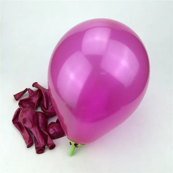 10pcs/lot 10inch 1.5g Pink Latex Balloon Air Balls Inflatable Wedding Party Decoration Birthday Kid Party Float Balloon Kid Toys