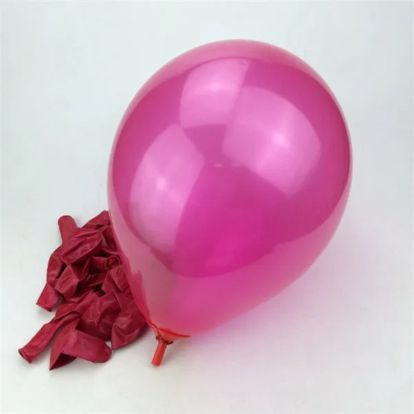 10pcs/lot 10inch 1.5g Pink Latex Balloon Air Balls Inflatable Wedding Party Decoration Birthday Kid Party Float Balloon Kid Toys