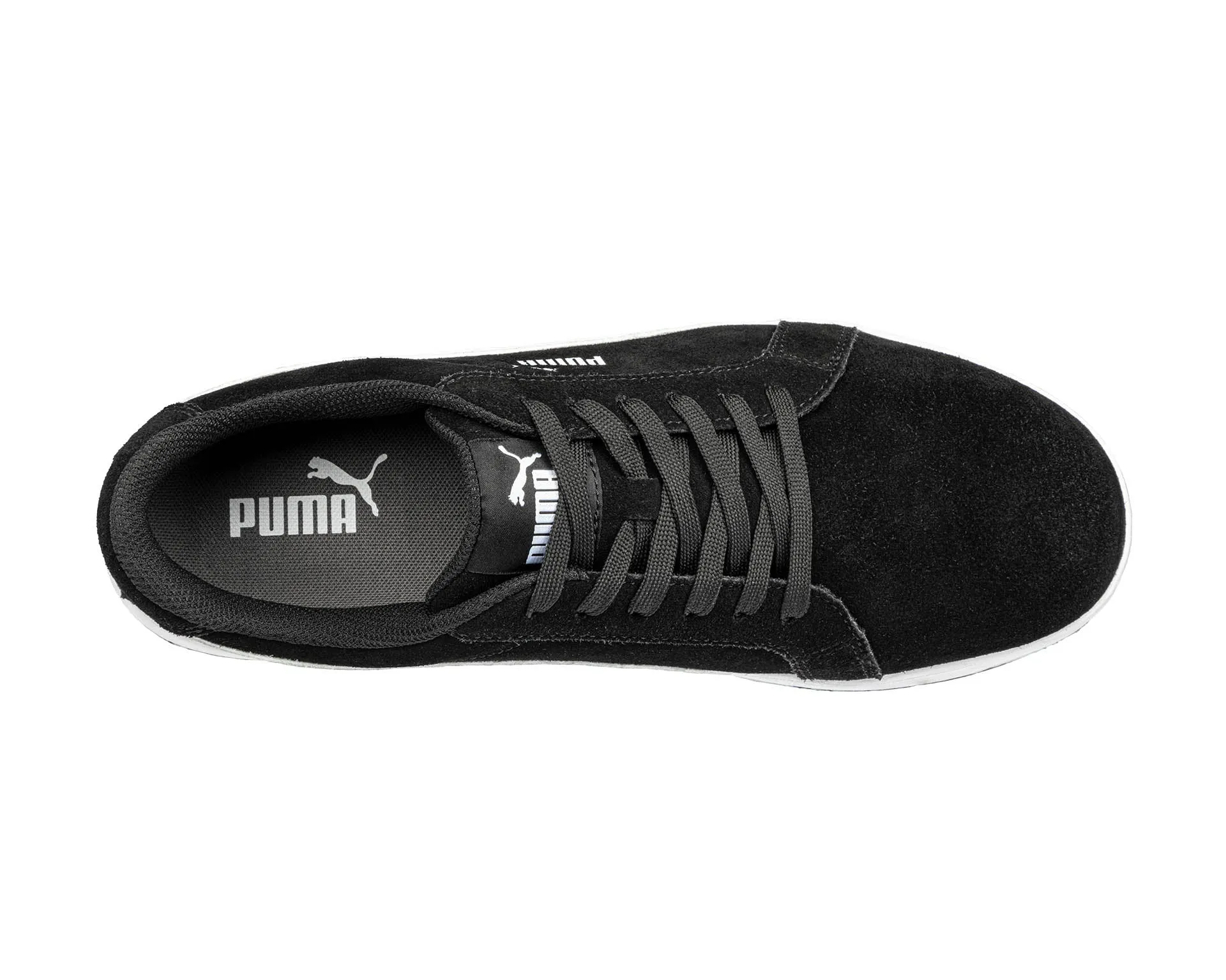 640015 ICONIC SUEDE Black LOW SAFETY SHOE