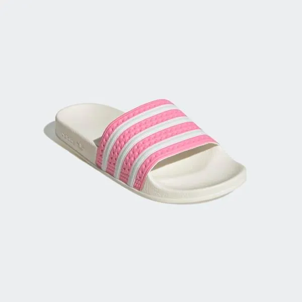 Adidas Women's Adilette Slides - Bliss Pink / Cloud White / Off White