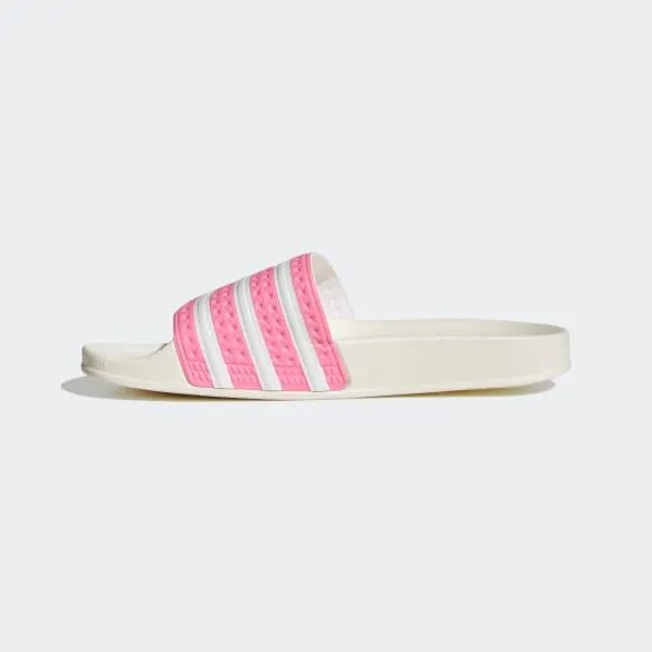 Adidas Women's Adilette Slides - Bliss Pink / Cloud White / Off White