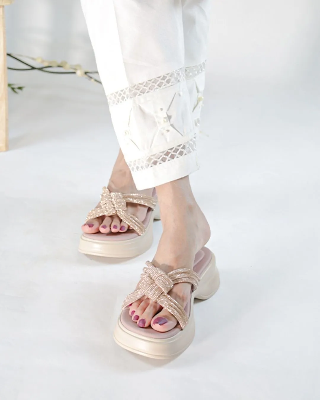 Alina Chunky Platforms - Pink