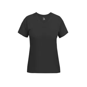 Badger Sport Tri-Blend Women's V-Neck Tee