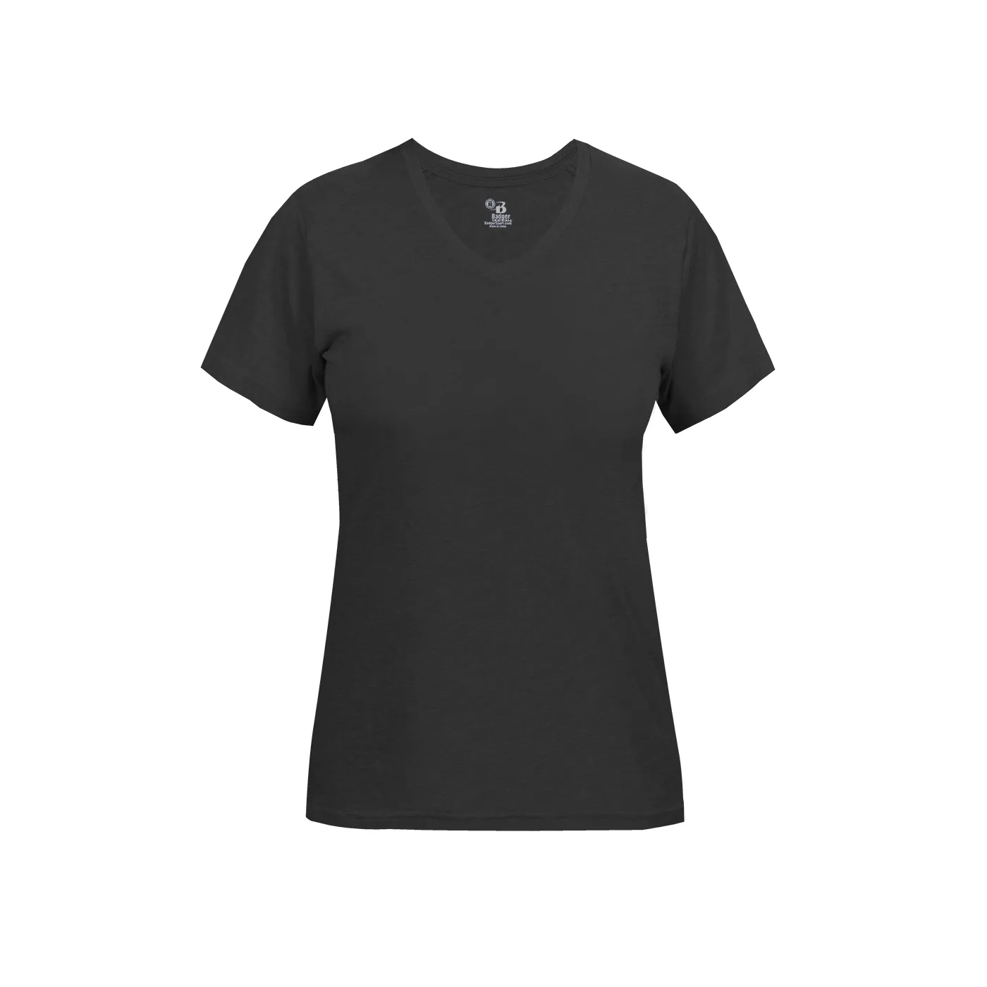 Badger Sport Tri-Blend Women's V-Neck Tee