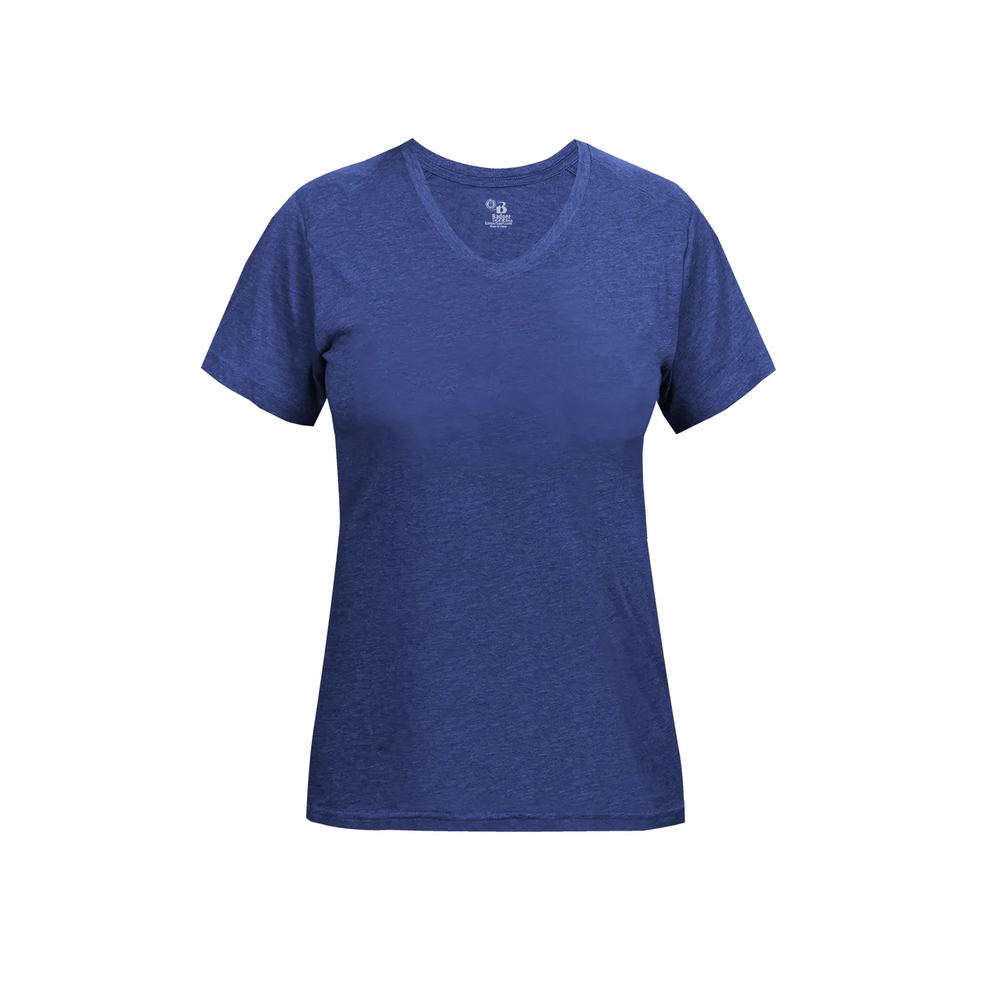 Badger Sport Tri-Blend Women's V-Neck Tee