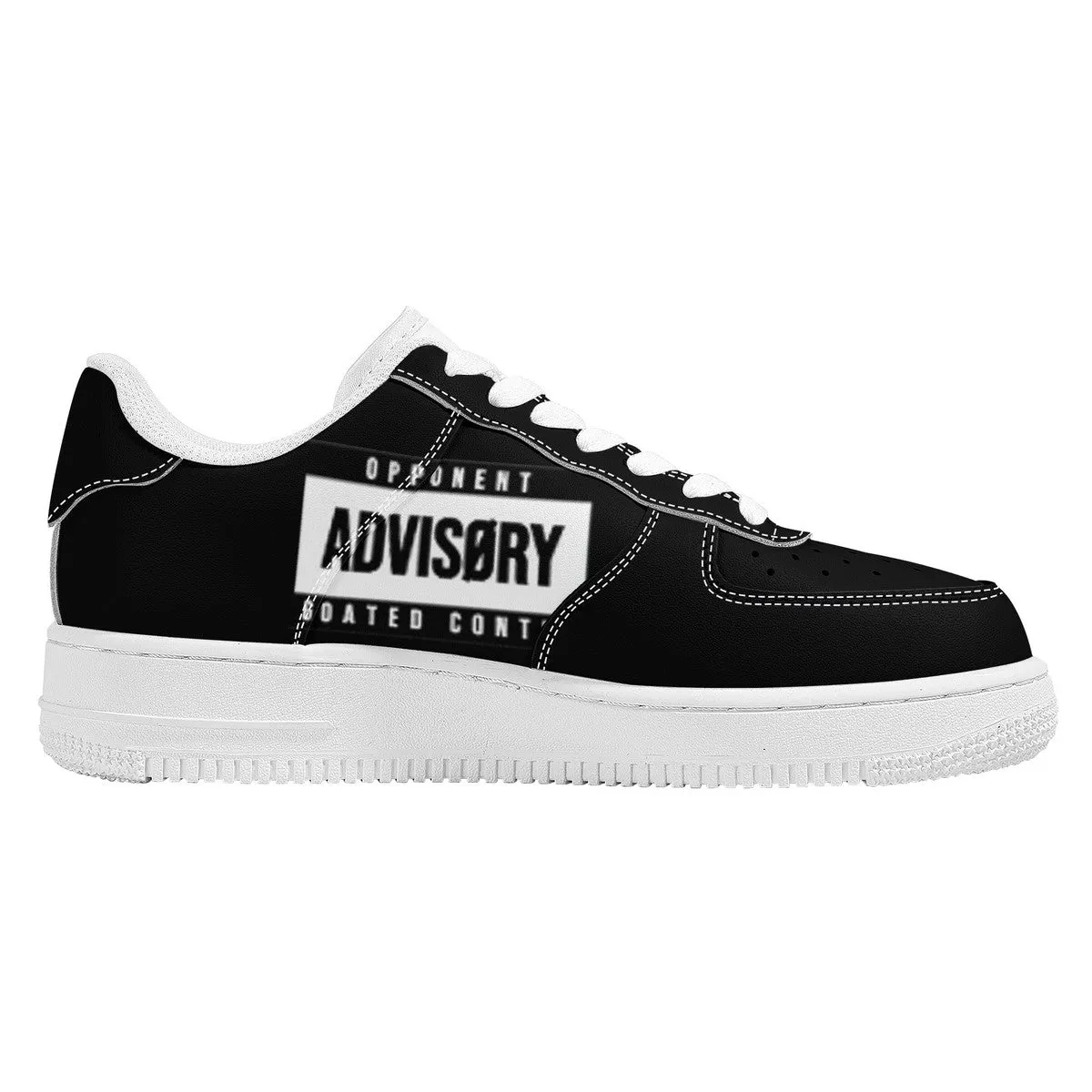 Black Advisory | Custom Cool Shoes | Shoe Zero