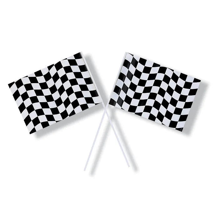 Black & White Check Flag