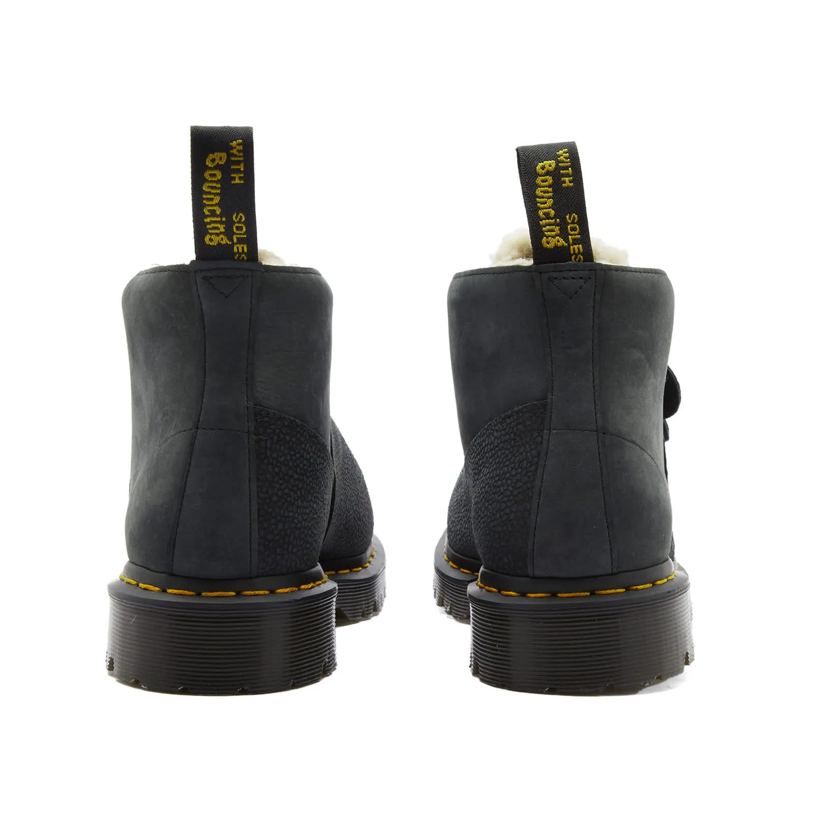 Boots Dr. Martens Church Monkey Black Nubuck