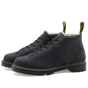 Boots Dr. Martens Church Monkey Black Nubuck