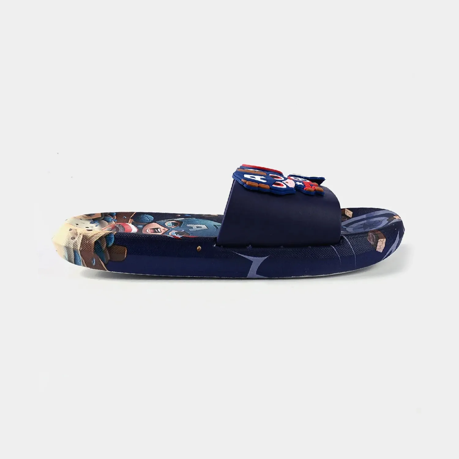 Boys Slippers DF-201-NAVY