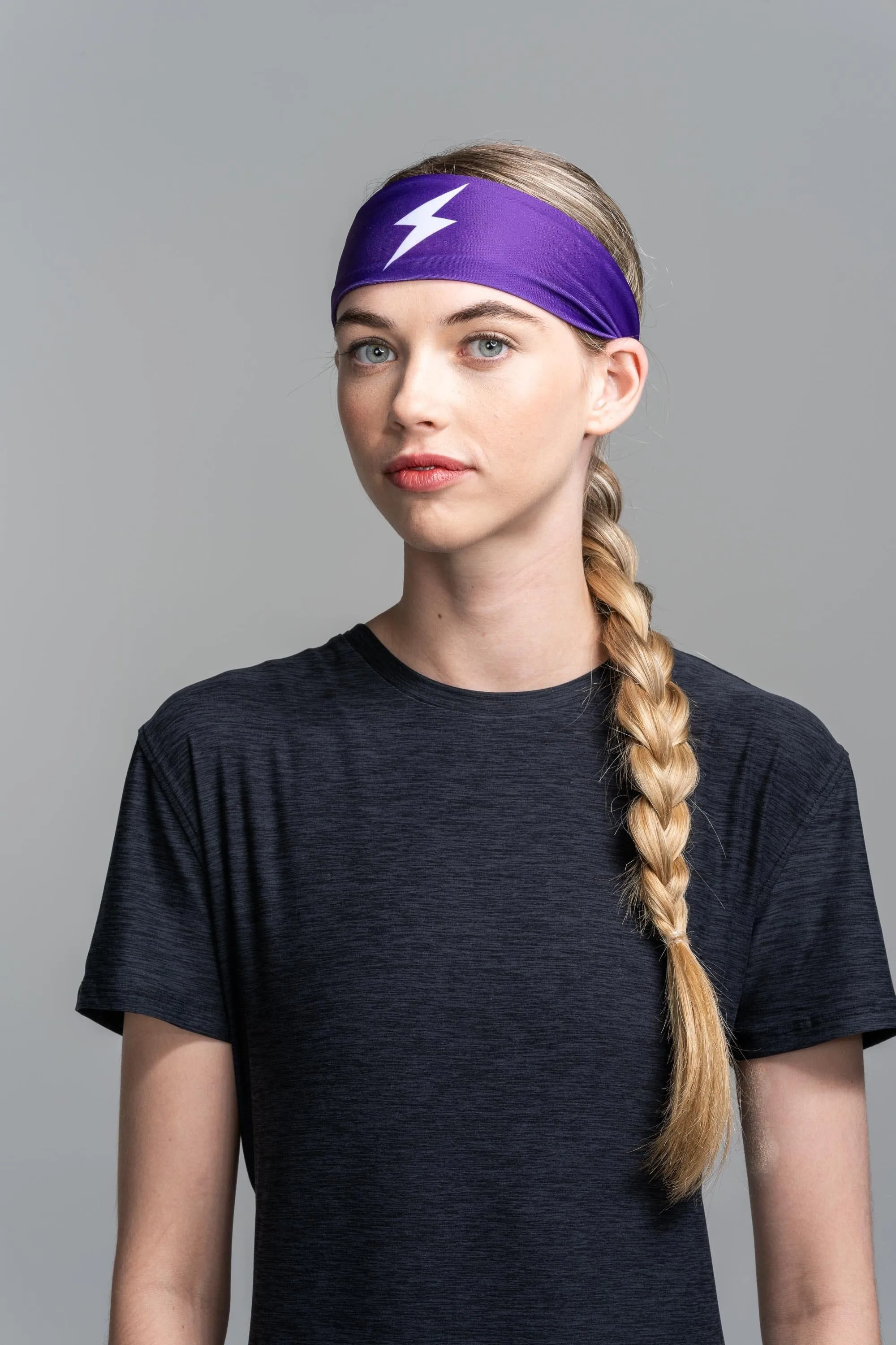 BRUCE BOLT Performance Headband - PURPLE