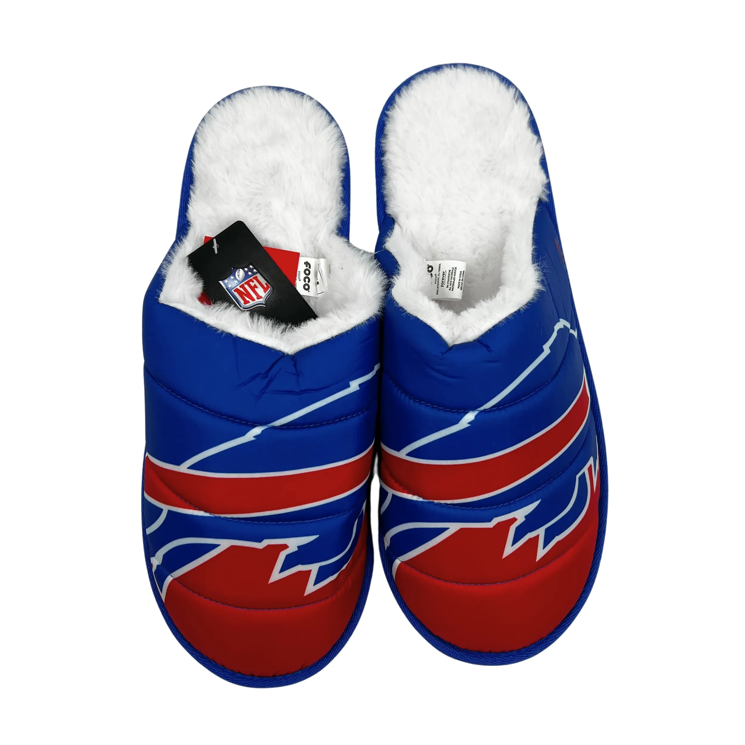 Buffalo Bills Colorblock Quilted Mule Slipper