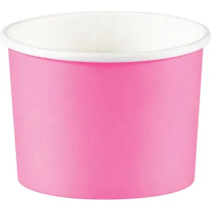 Bulk Candy Pink Paper Treat Cups (96 per Case)