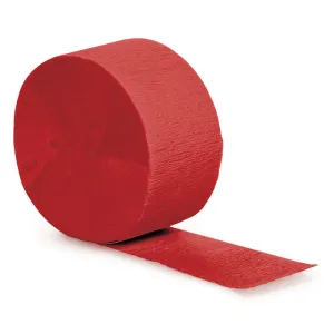 Bulk Classic Red Crepe Streamer 81 ft (12 per Case)