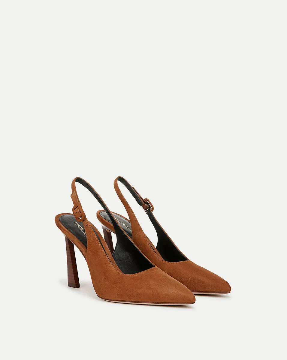 Callie Suede Slingback Pump