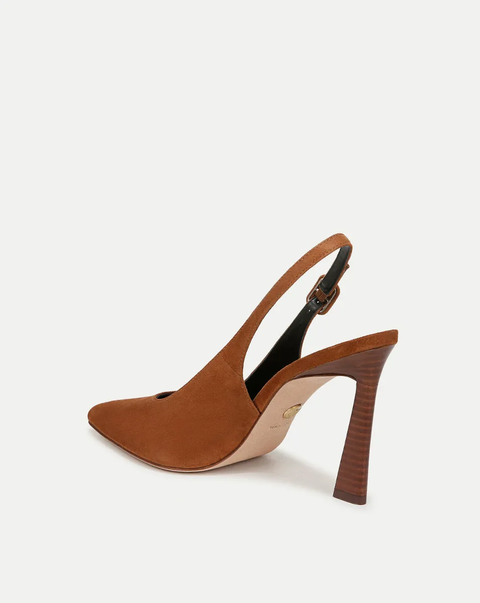 Callie Suede Slingback Pump