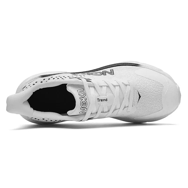 Carbon Plate Training Shoes - Cushioned, Breathable, Comfortable Sneakers