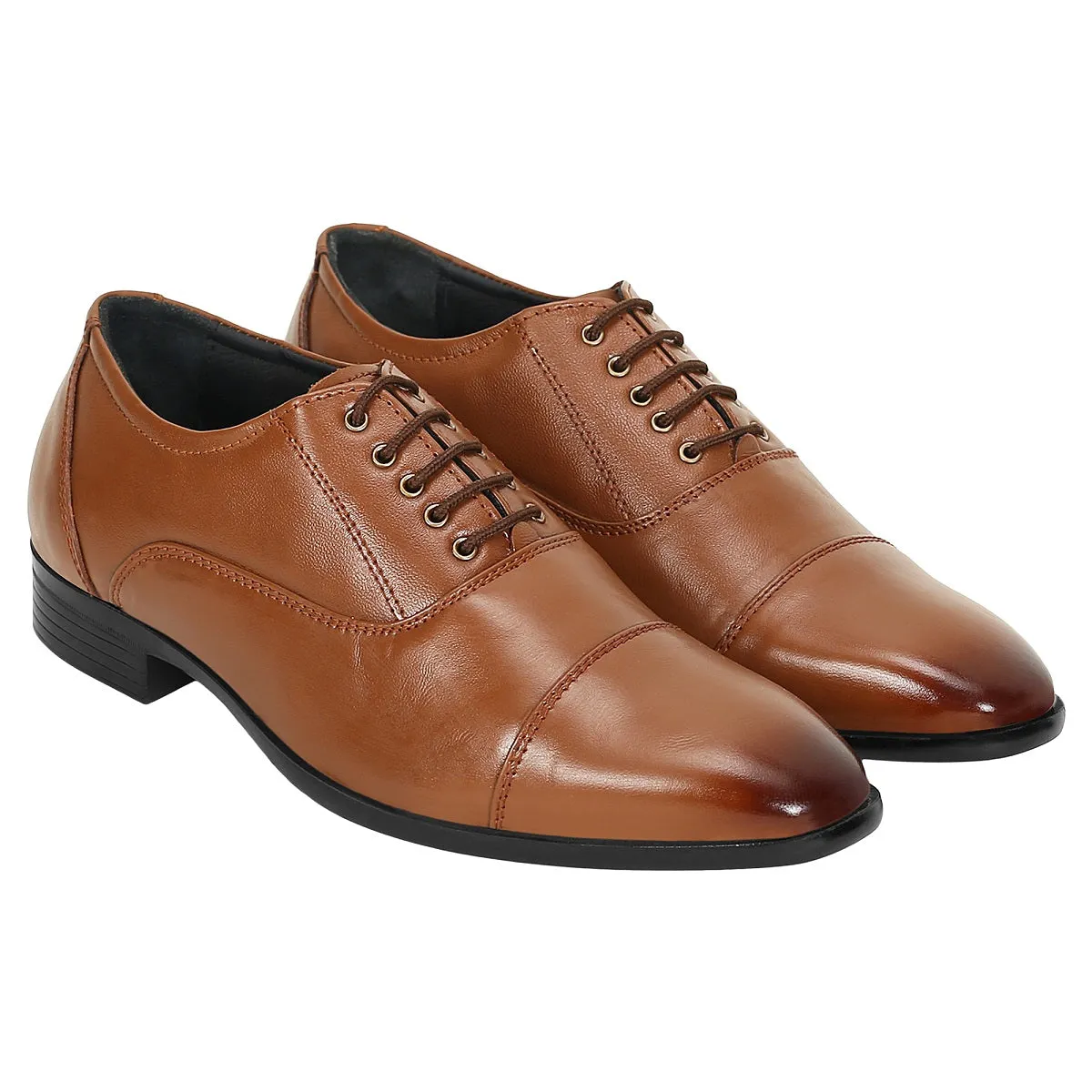 Charles Oxford Leather Formal Shoes - Defective