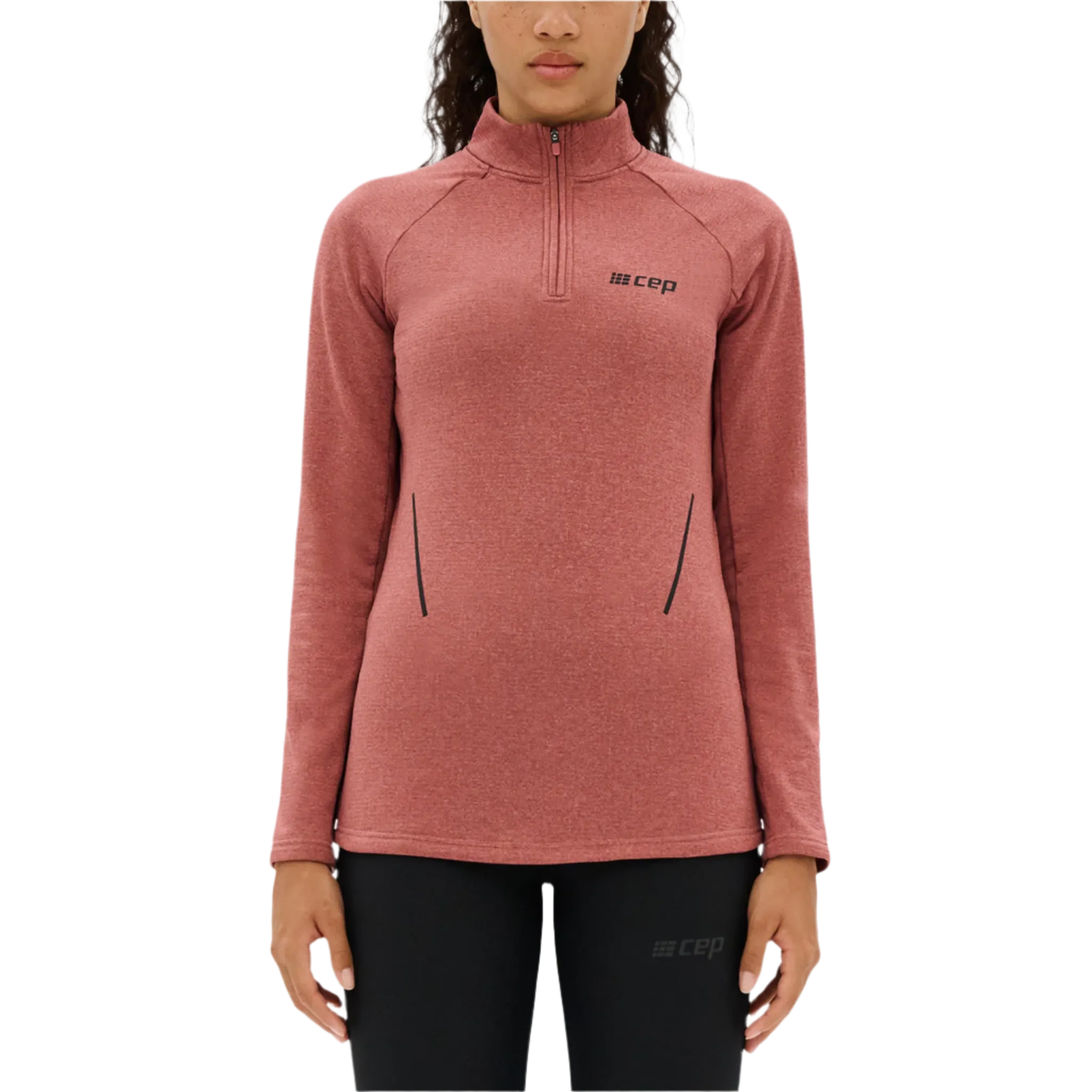 Cold Weather Quarter Zip Pullover, Women