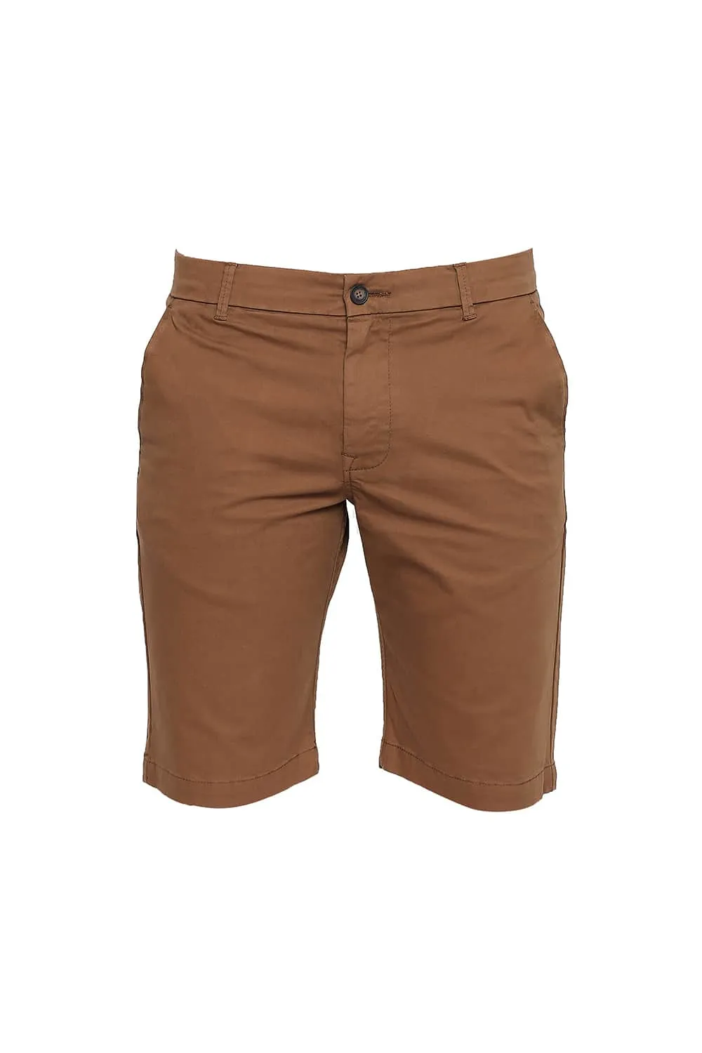 Comfort Fit Twill Stretch Shorts