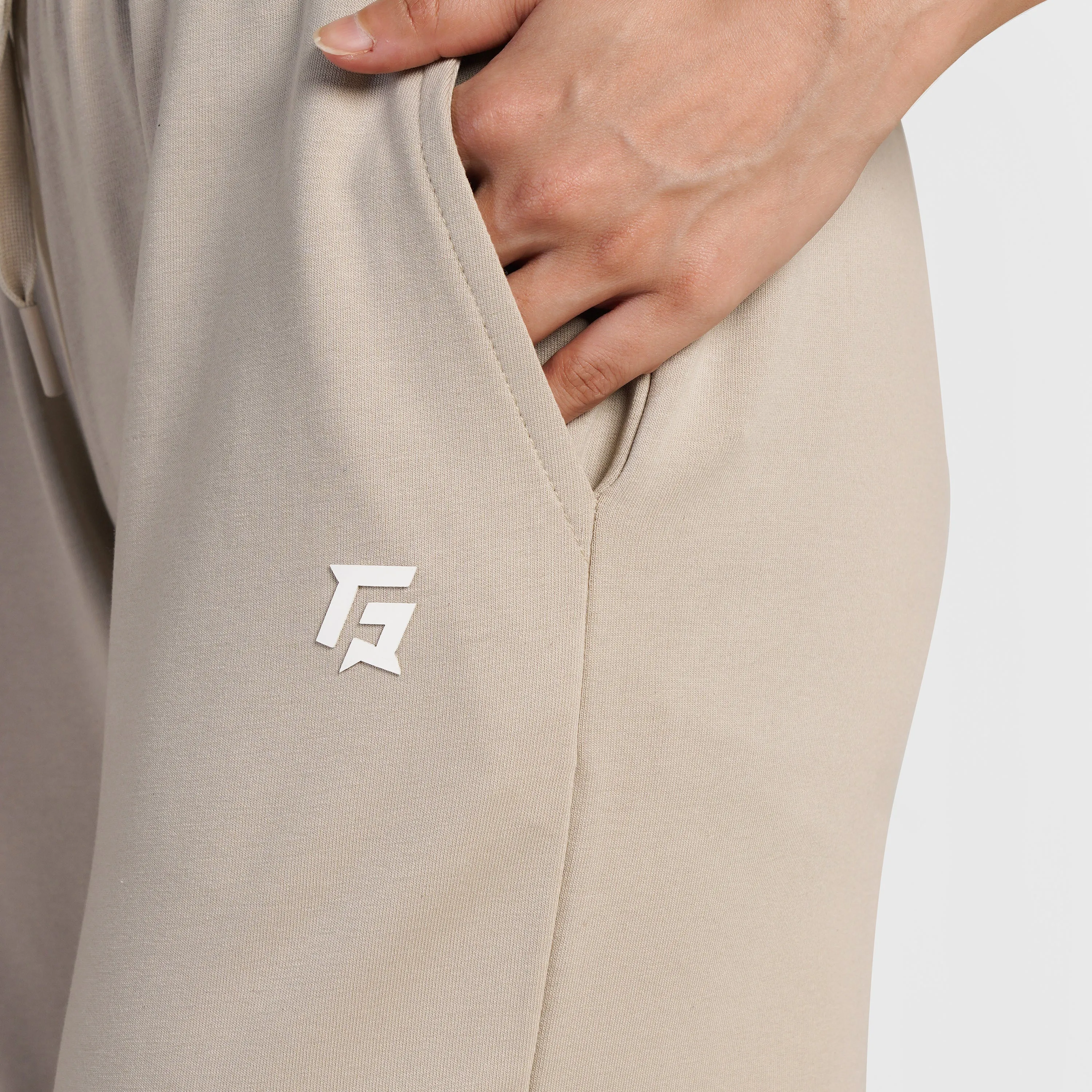 Comfort Max Gym Trousers (Beige)