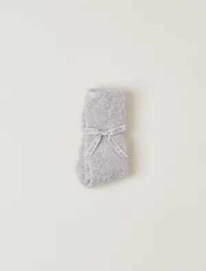 Cozychic Heathered Socks - Stone / White