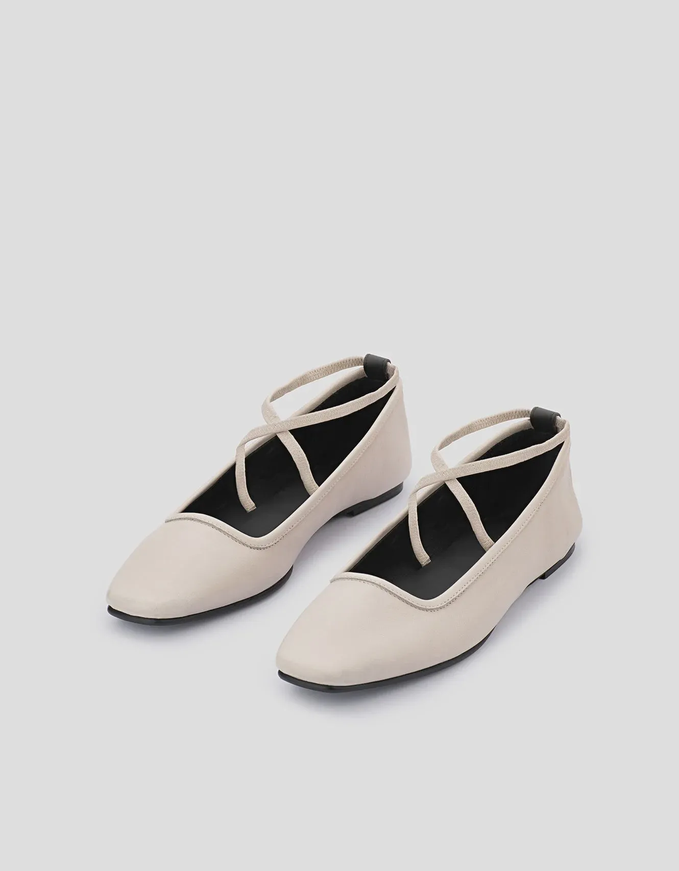 DoF Isabella Flat Shoe Marmo Nappa