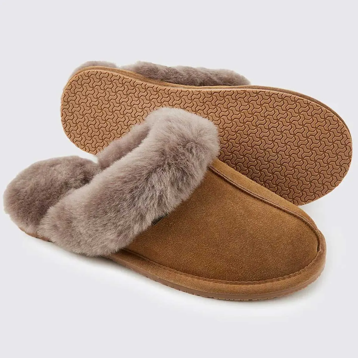 DUBARRY Rockmill Women's Mule Slippers - Sand Suede