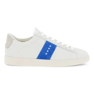 Ecco Ladies Trainers- 212803 - White/Blue