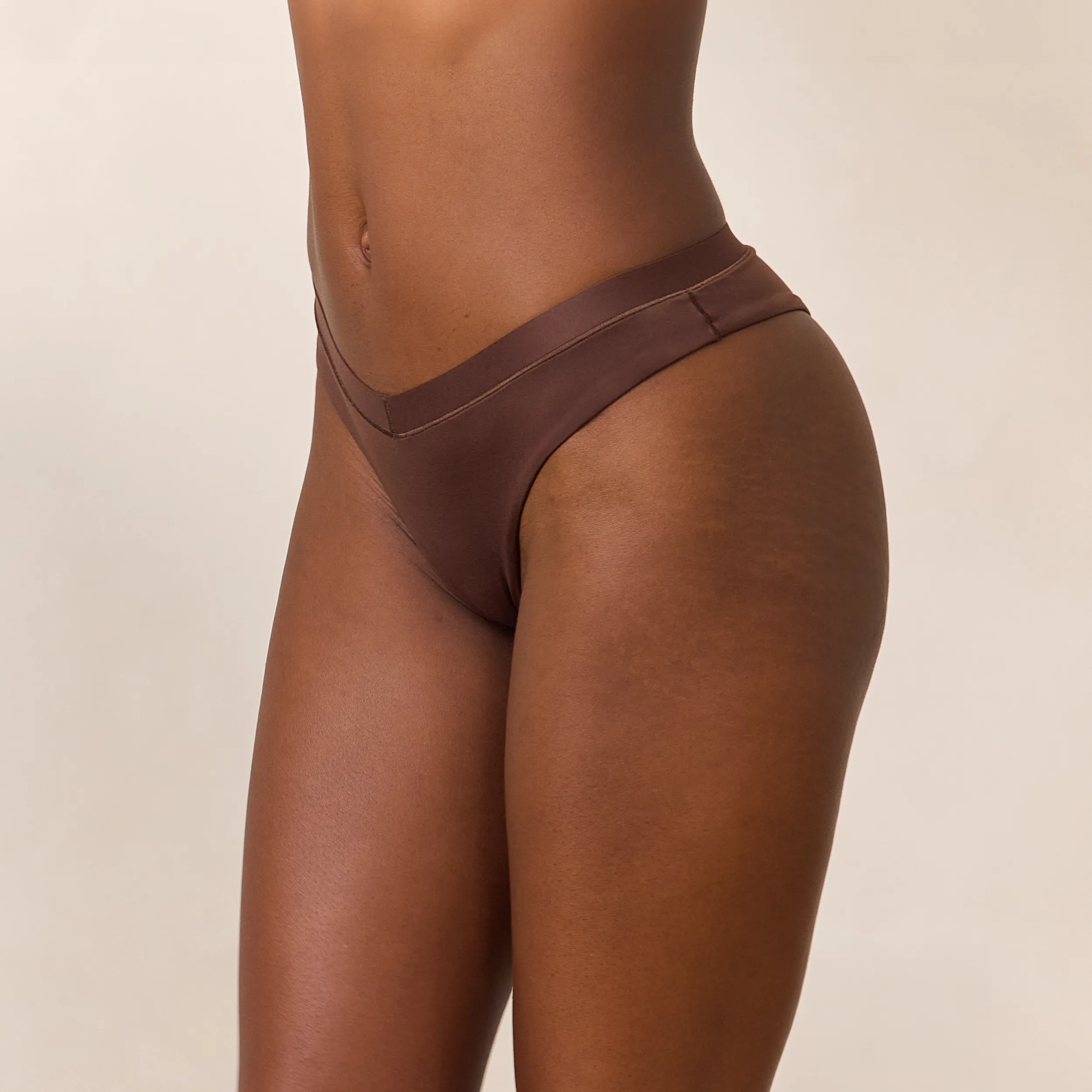 Everyday Comfort Brazilian Briefs - Cocoa