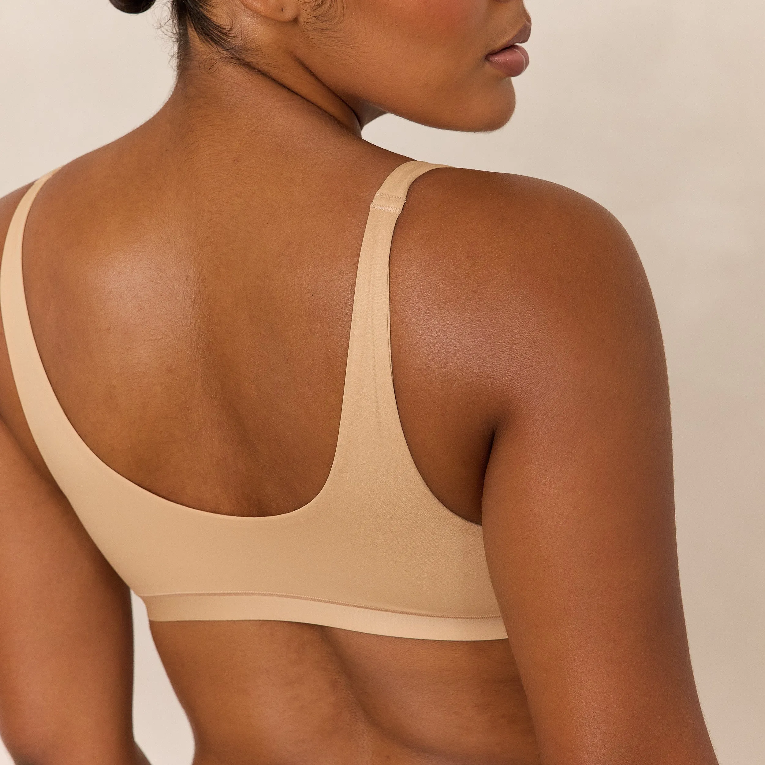 Everyday Comfort Triangle Bra - Sand