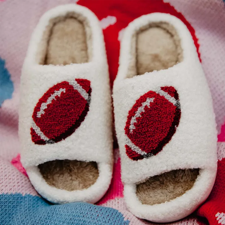 Football Slippers S/M