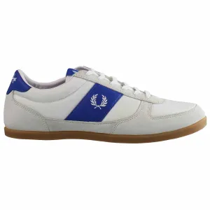 Fred Perry Oakfield Nylon Mens White Trainers