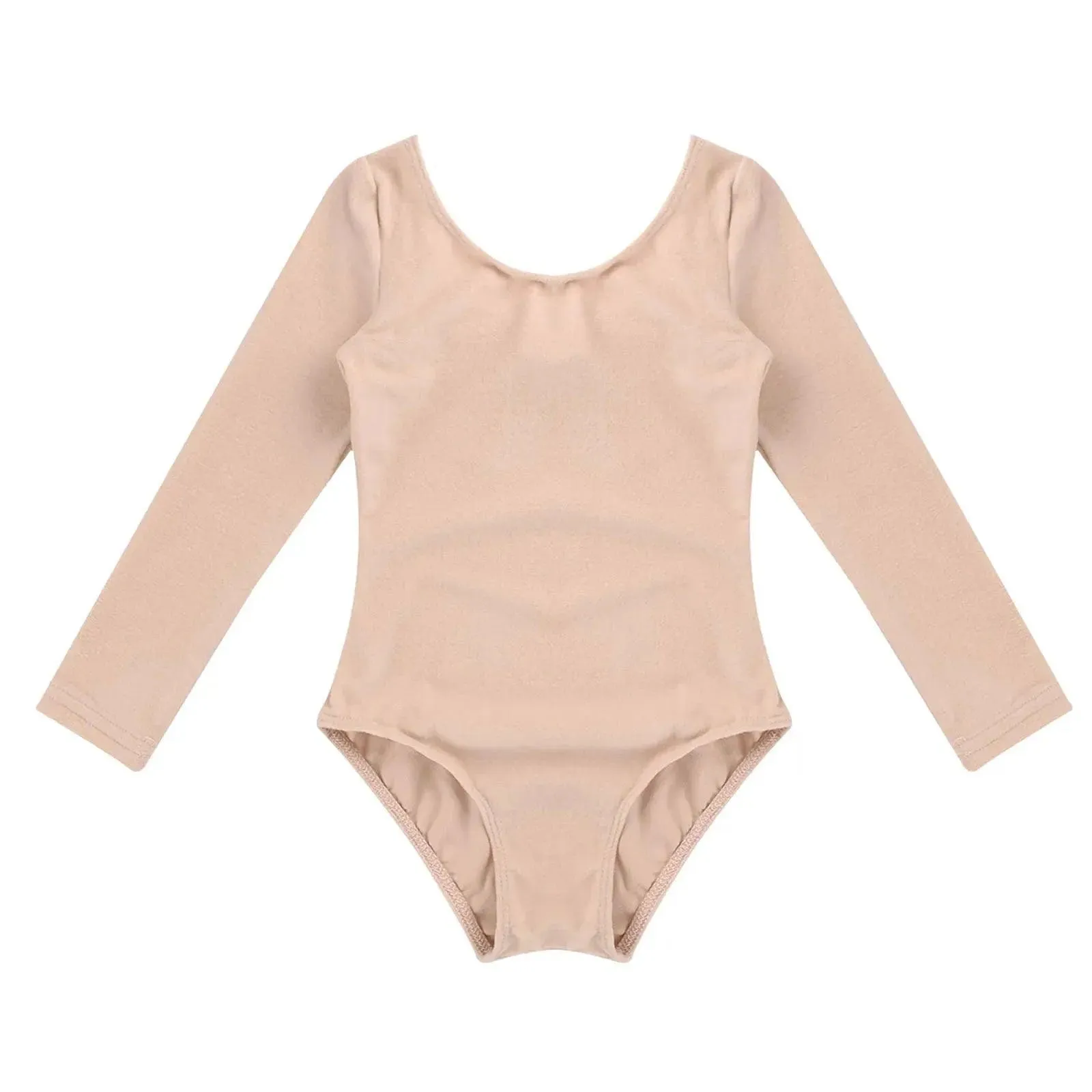 Girls' Long Sleeve Gymnastics Leotard