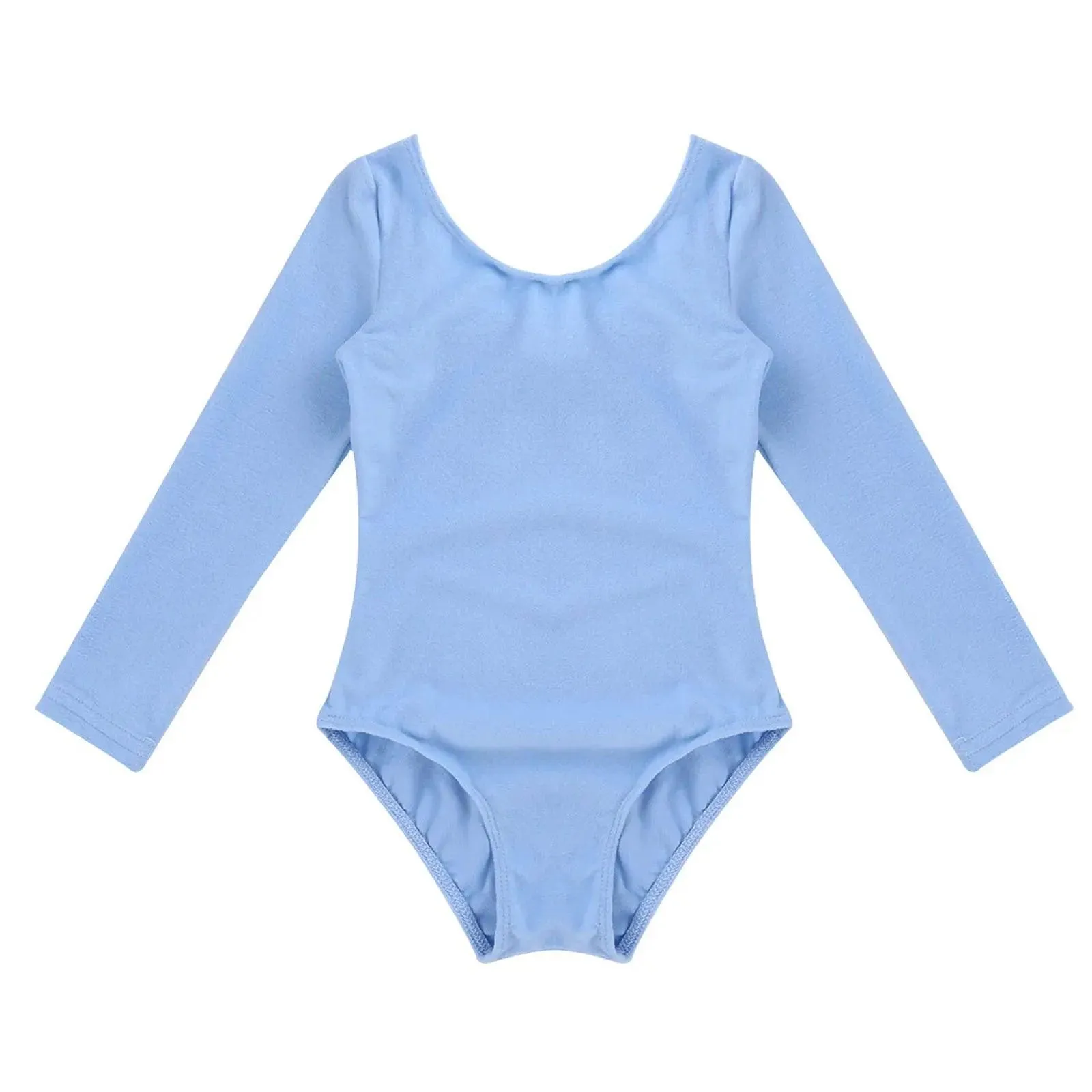 Girls' Long Sleeve Gymnastics Leotard