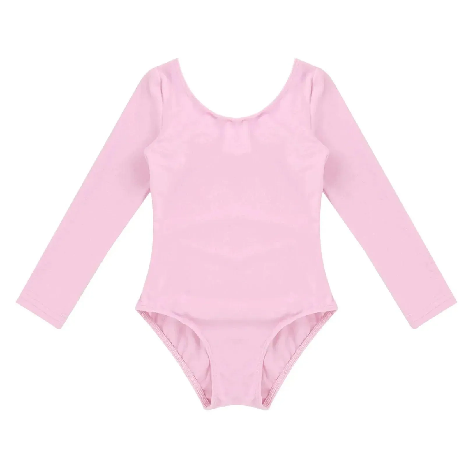 Girls' Long Sleeve Gymnastics Leotard