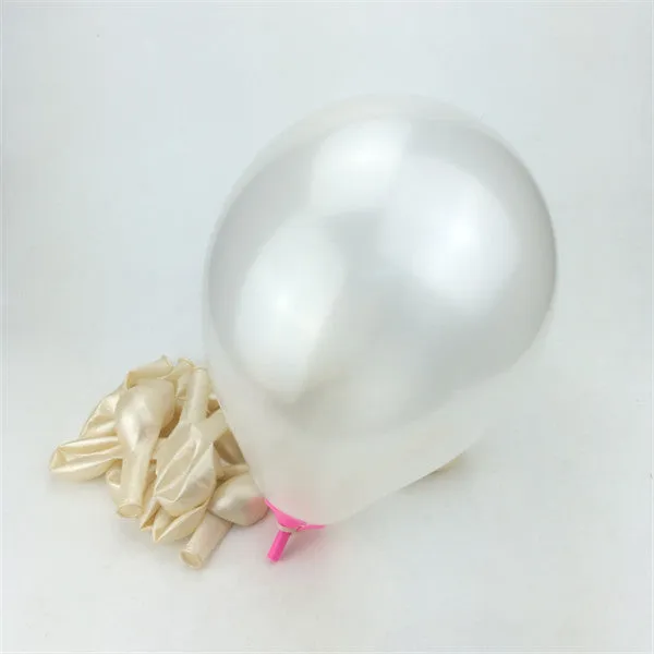 High Quality 10pcs/lot 1.5g Silver Latex Balloon Air Balls Inflatable Wedding Birthday Party Decoration Float Balloons Kids Toys