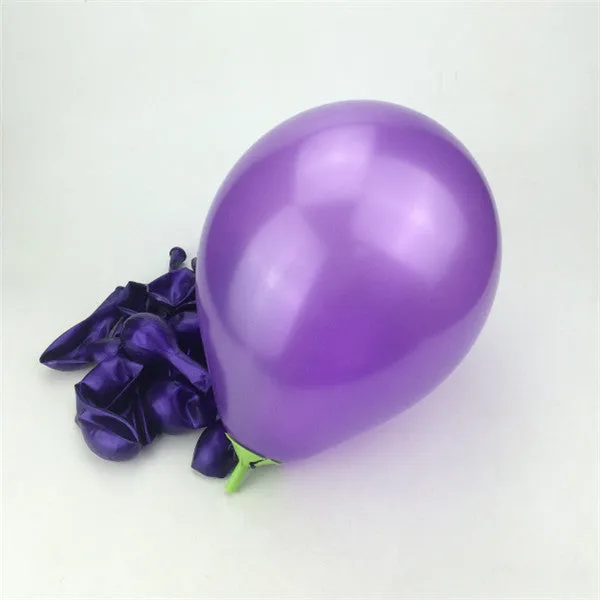 High Quality 10pcs/lot 1.5g Silver Latex Balloon Air Balls Inflatable Wedding Birthday Party Decoration Float Balloons Kids Toys