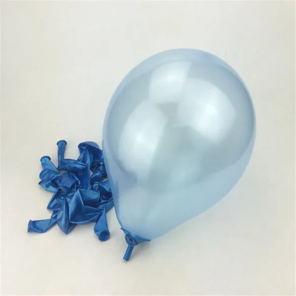 High Quality 10pcs/lot 1.5g Silver Latex Balloon Air Balls Inflatable Wedding Birthday Party Decoration Float Balloons Kids Toys