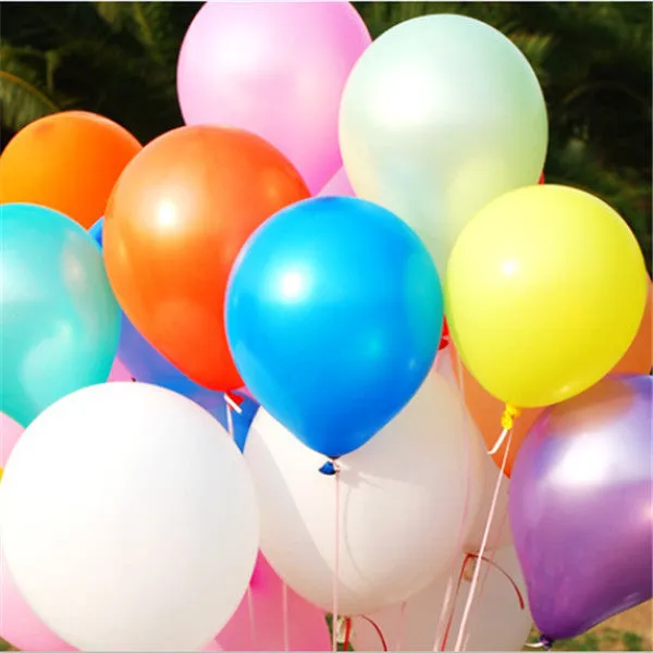 High Quality 10pcs/lot 1.5g Silver Latex Balloon Air Balls Inflatable Wedding Birthday Party Decoration Float Balloons Kids Toys