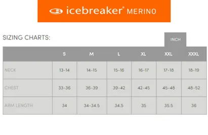 Icebreaker Mens 200 Oasis LS Crewe