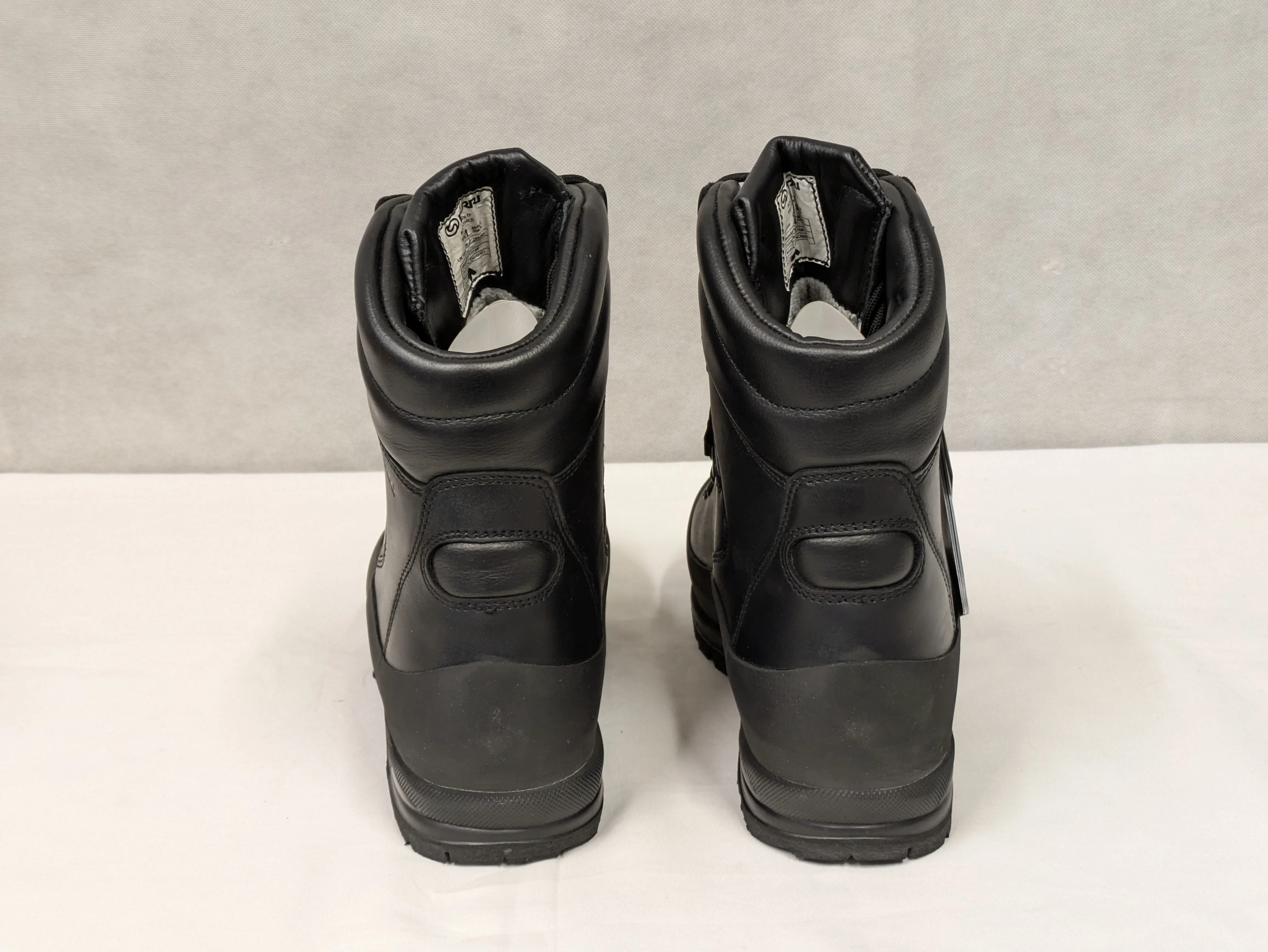 Iturri Black Leather Goretex Cold Wet Weather Combat Boots