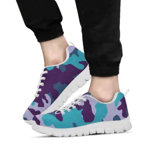 Knit Sneakers_Military Teal_Camo