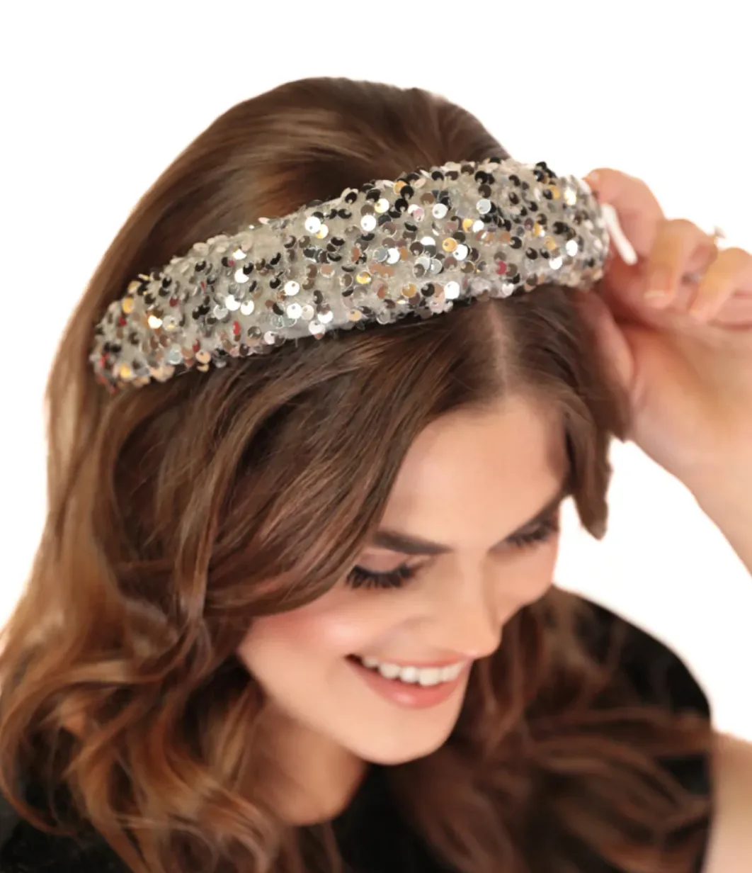 Main Event Sequin Headband