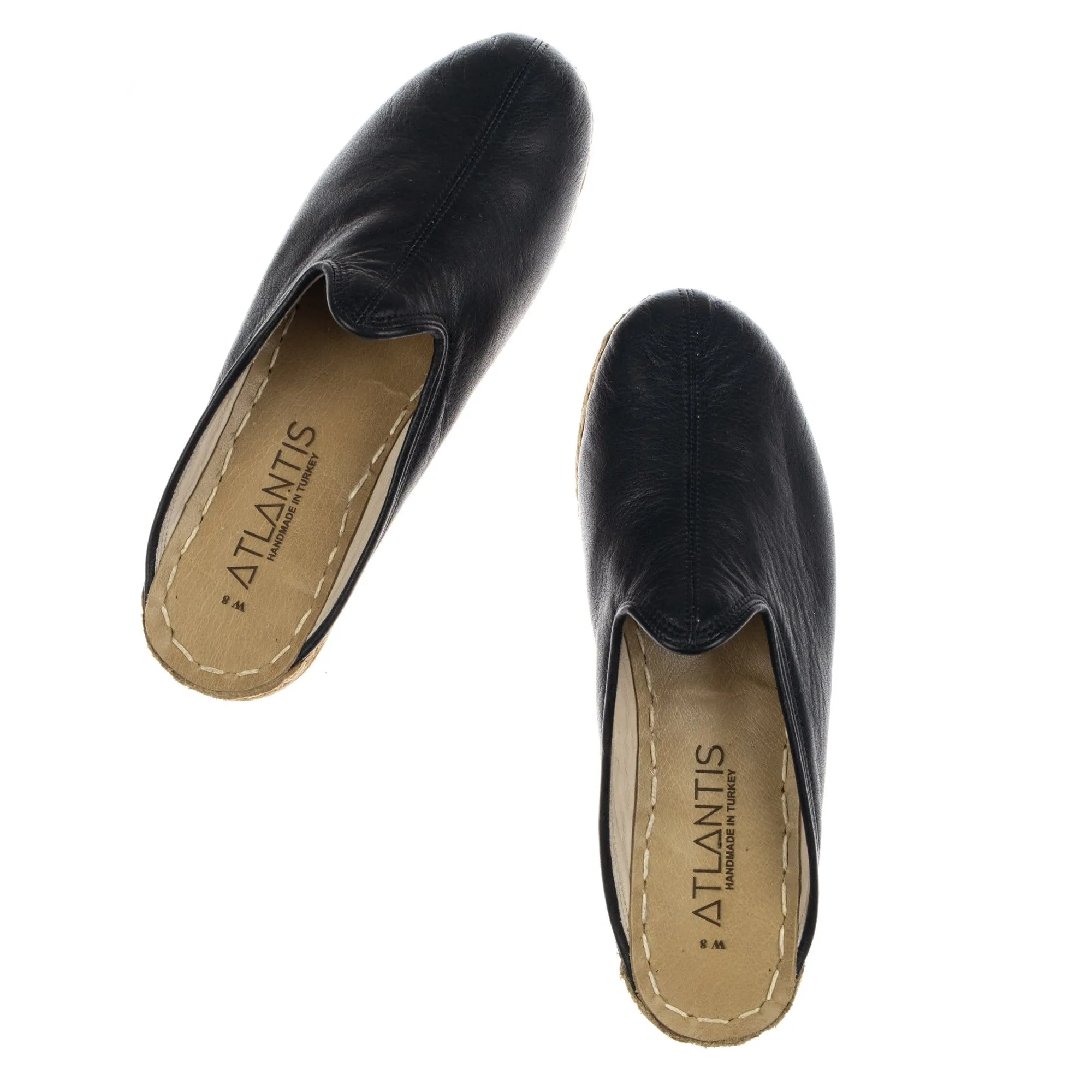 Men's Black Slippers