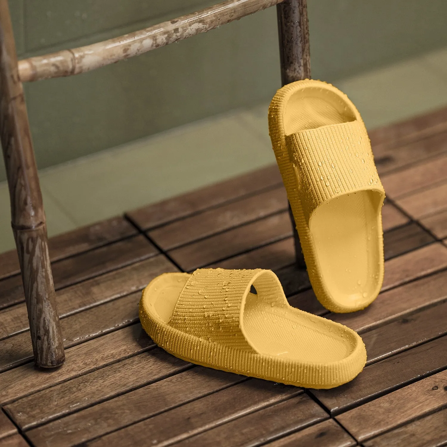 Mens Cushion Slides - Cloud Slides