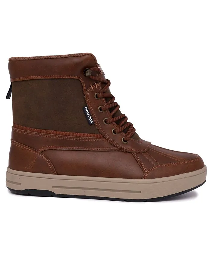 Men's Lockview Duck Nautica boots, brown